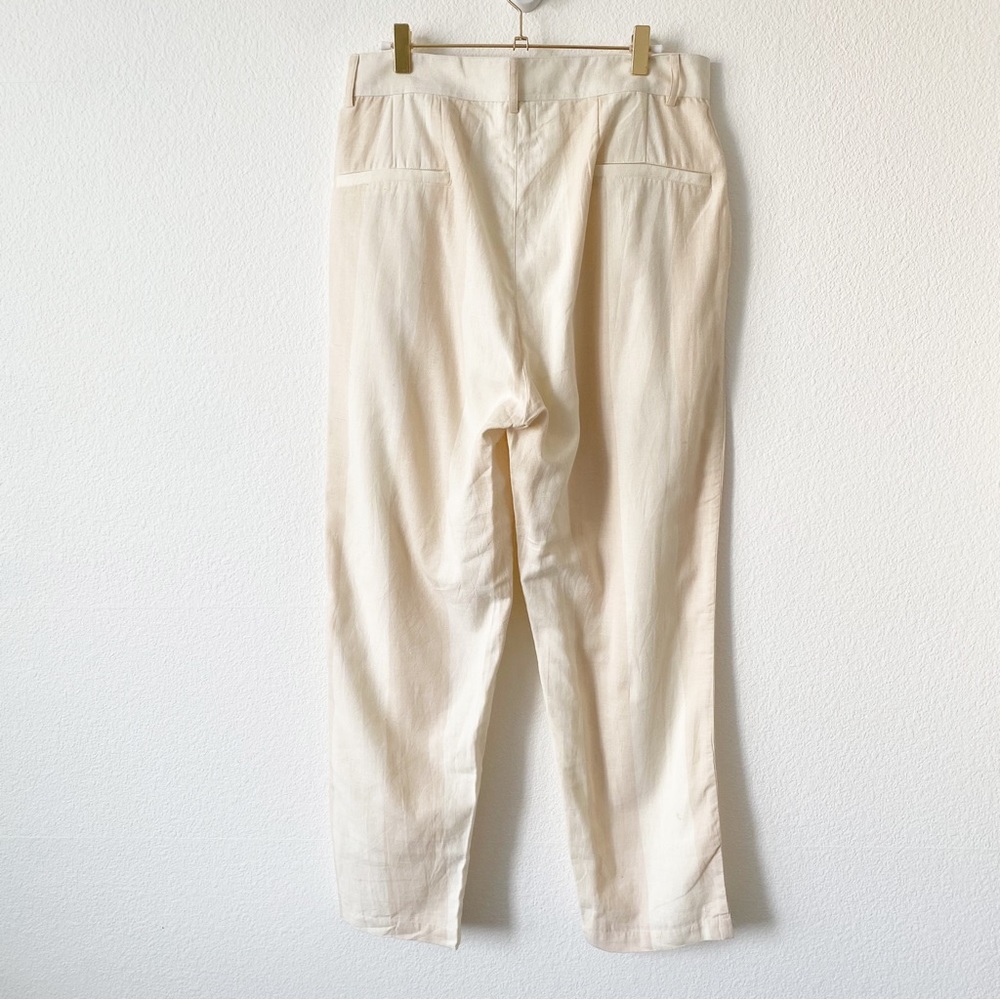 Laude the Label Icon Trouser Pants Organic Cotton in Tulum Stripe L - Picture 9 of 12